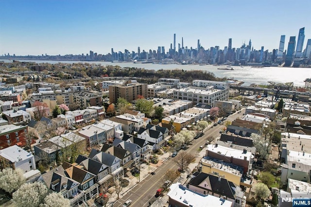 136 Shippen St, Weehawken, NJ 07086 - bird's eye view of a view of skyline