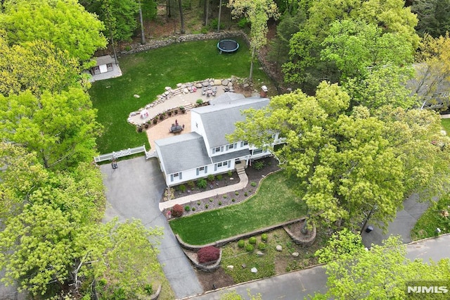 view of subject property
