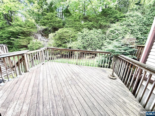 view of deck