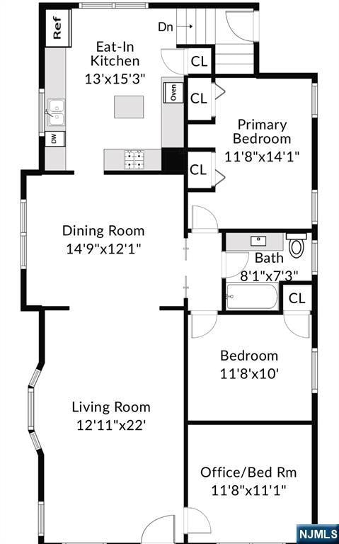 floor plan / room layout