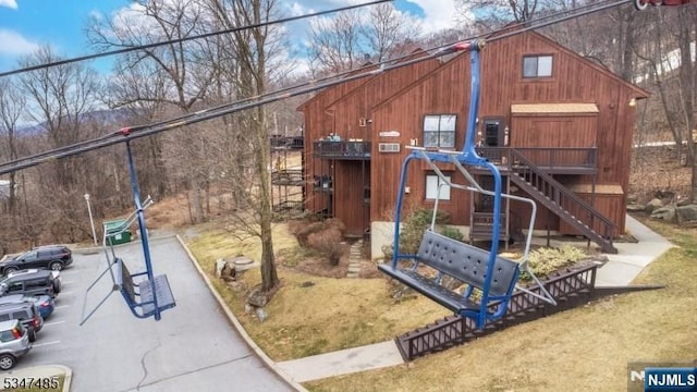4 Winter Park Dr Unit 4, Vernon, NJ 07462 - view of playground featuring stairs