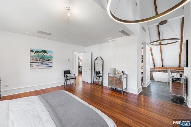 868 Goffle Rd, Hawthorne, NJ 07506 - bedroom featuring wood finished floors and baseboards