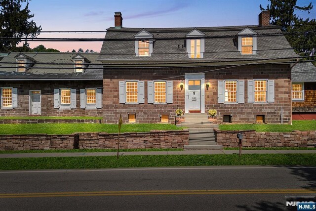 868 Goffle Rd, Hawthorne, NJ 07506 - view of front of house with a chimney