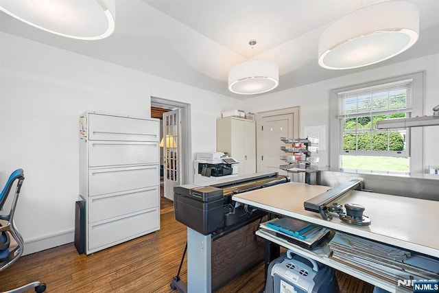 868 Goffle Rd, Hawthorne, NJ 07506 - office space with dark wood-style flooring