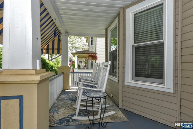 38 Arlington Ave, Hawthorne, NJ 07506 - view of porch