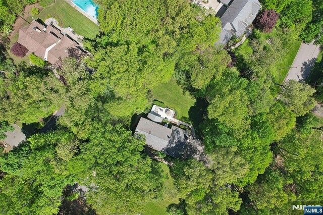 aerial view of property's location