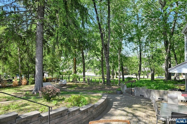 205 Elizabeth, Oradell, NJ 07649 - view of yard featuring view of scattered trees