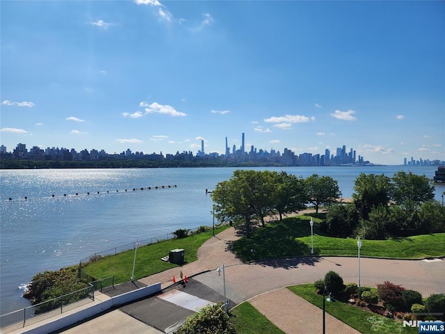 326 The Promenade Unit 326, Edgewater, NJ 07020 - water view with skyline
