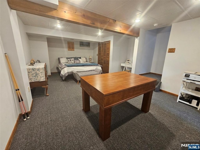 20 Eagle Dr, Hampton, NJ 07860 - carpeted bedroom featuring baseboards