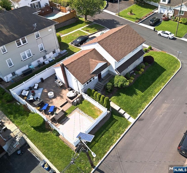 aerial view