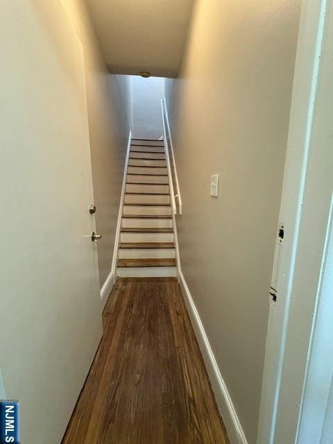 150 W 29th, Bayonne, NJ 07002 - stairway with wood finished floors and baseboards