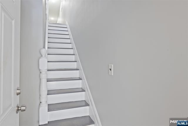 view of stairs