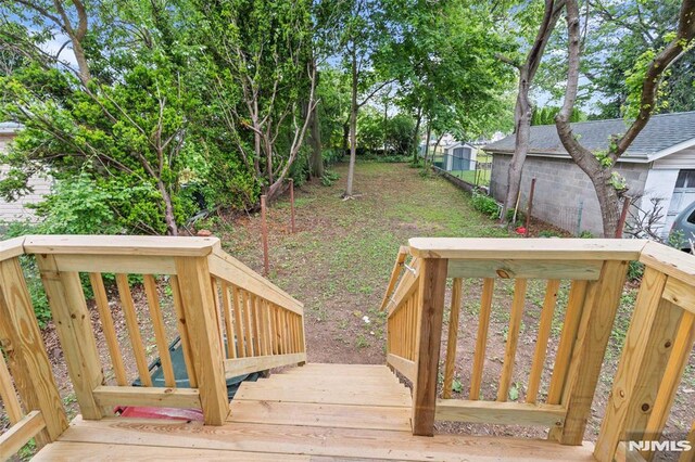 view of deck