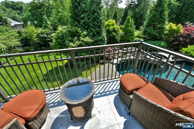 70 Oak Dr, Upper Saddle River, NJ 07458 - view of balcony