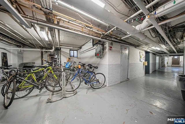1055 Boulevard Blvd Unit D3, Weehawken, NJ 07086 - view of garage