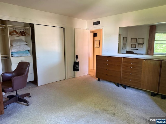 384 Audubon Rd, Englewood, NJ 07631 - carpeted bedroom featuring a closet and an office area