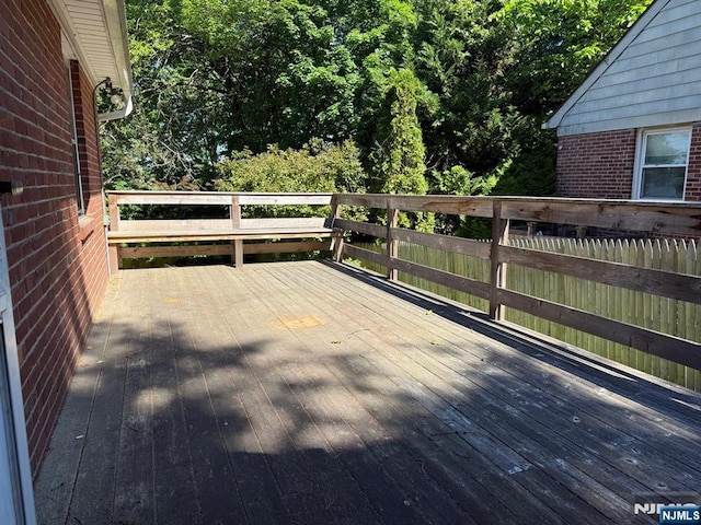384 Audubon Rd, Englewood, NJ 07631 - view of wooden terrace