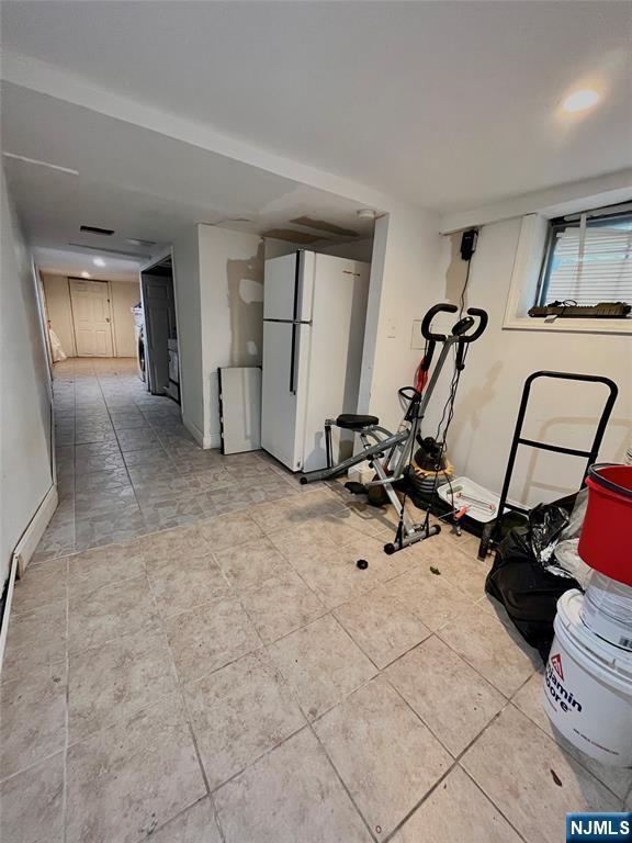 398 Cliff St, Fairview, NJ 07022 - view of exercise area