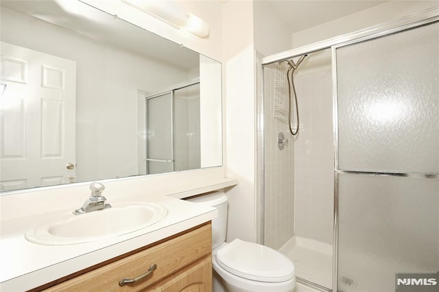 398 Poets Way Unit 398, Mahwah, NJ 07430 - full bath with a stall shower, vanity, and toilet