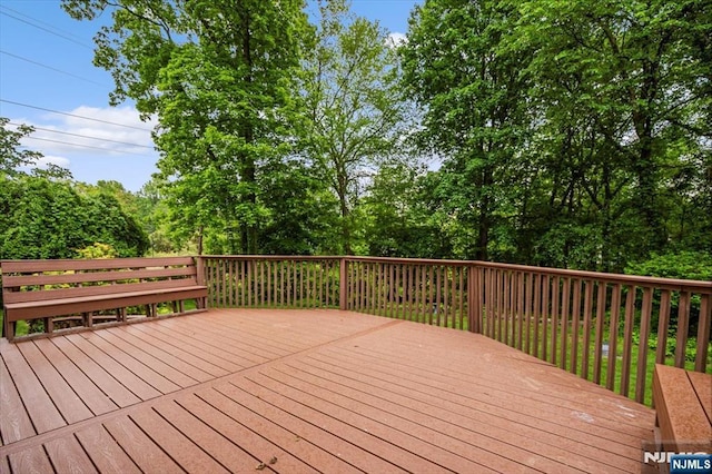 35 Mccosh Rd, Clifton, NJ 07043 - view of wooden terrace