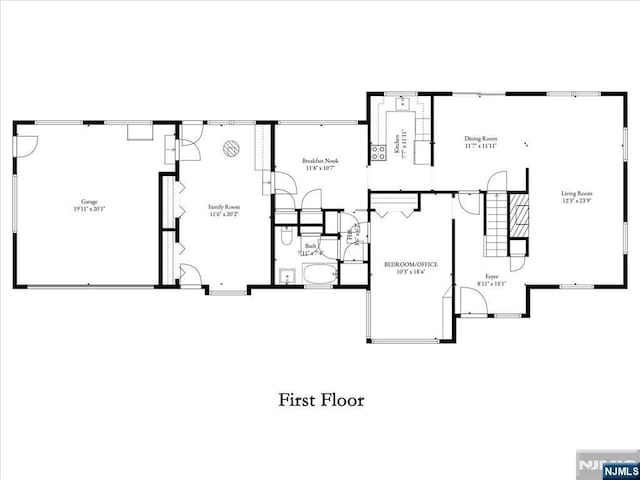 35 Mccosh Rd, Clifton, NJ 07043 - floor plan / room layout
