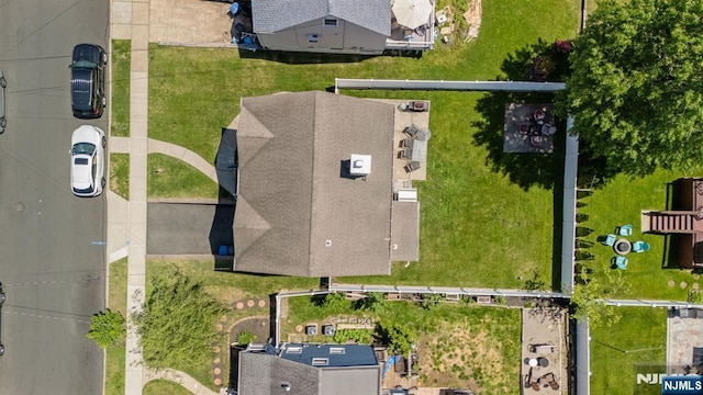 drone / aerial view