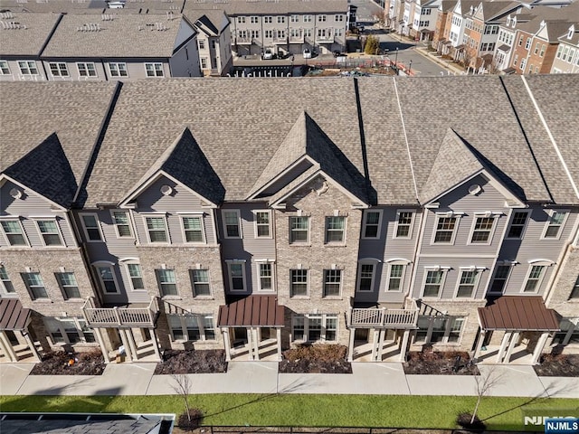 11 Arnold Dr, Wood Ridge, NJ 07075 - aerial perspective of suburban area