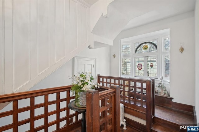view of stairs