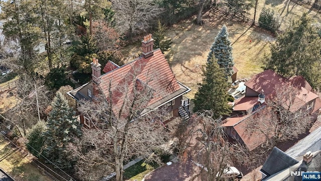 view of subject property