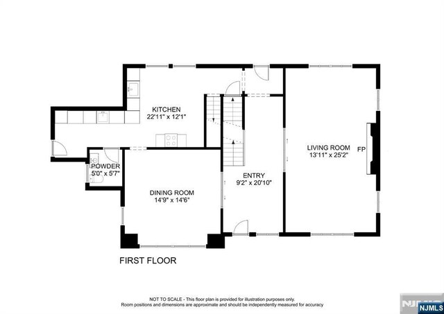 floor plan / room layout