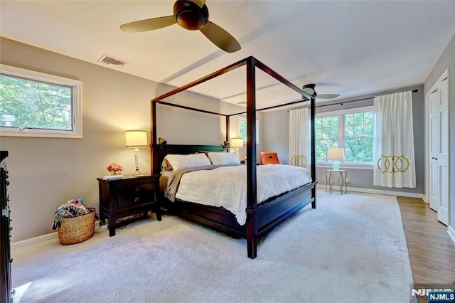 155 W Clinton Ave, Tenafly, NJ 07670 - bedroom featuring baseboards and ceiling fan