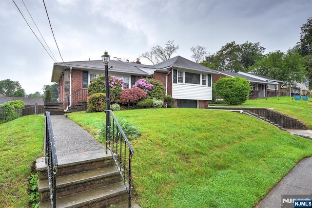 11 Glen Ter, Totowa, NJ 07512 - view of front facade with brick siding