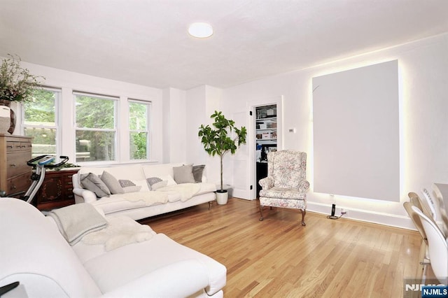 427 Stockton Pl Unit 2, Englewood, NJ 07631 - living room featuring wood finished floors
