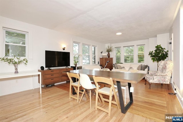 427 Stockton Pl Unit 2, Englewood, NJ 07631 - dining room with light wood-type flooring and baseboards