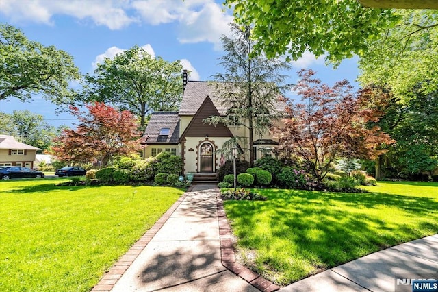 747 Mildred St, Teaneck, NJ 07666 - tudor home with a front lawn