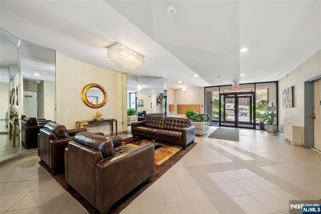 2180 Center 4B, Fort Lee, NJ 07024 - lobby with recessed lighting