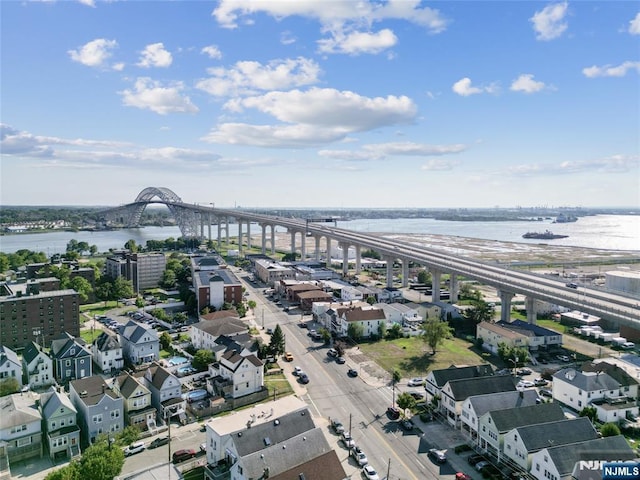 133 4th St, Bayonne, NJ 07002 - aerial view of a notable bridge and a large body of water