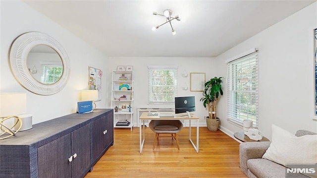 263 Standish Rd, Ridgewood, NJ 07450 - office space featuring light wood-style flooring and baseboards