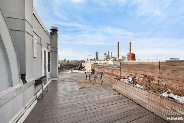 167 Wayne St Unit 407, Jersey City, NJ 07302 - view of wooden deck
