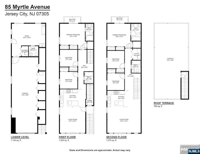 85 Myrtle Ave, Jersey City, NJ 07305 - room layout