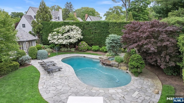 76 Wildwood Rd, Ridgewood, NJ 07450 - view of pool with a patio