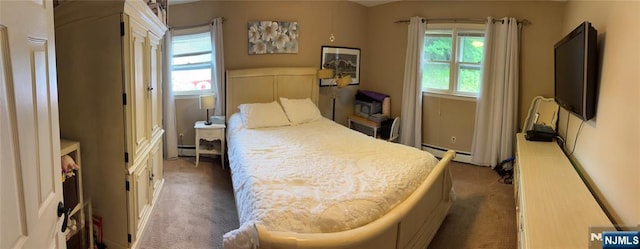 32 Northgate, Wanaque, NJ 07465 - carpeted bedroom with a baseboard heating unit