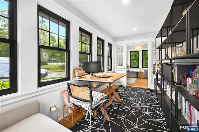 246 Park Ave, Allendale, NJ 07401 - office featuring recessed lighting and wood finished floors