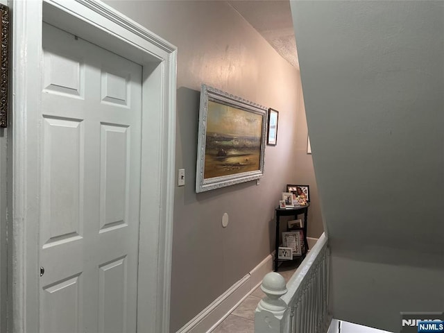 140 Oak St, Paterson, NJ 07501 - stairway featuring baseboards