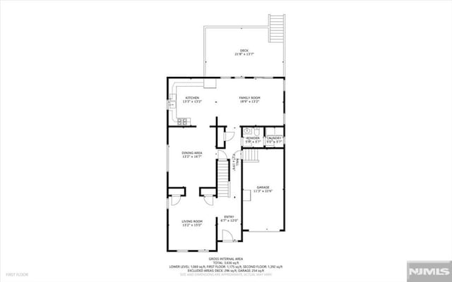 861 Birch St, Perth Amboy, NJ 08861 - room layout