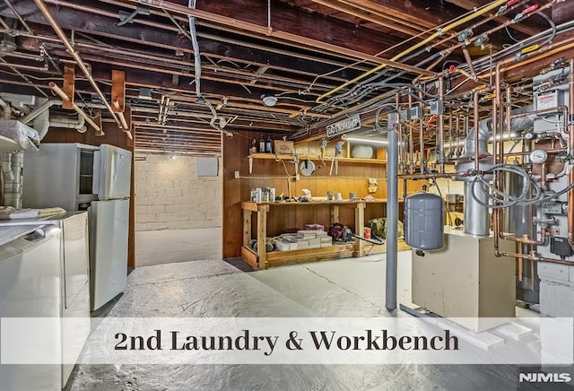 640 E Glen Ave, Ridgewood, NJ 07450 - view of unfinished below grade area