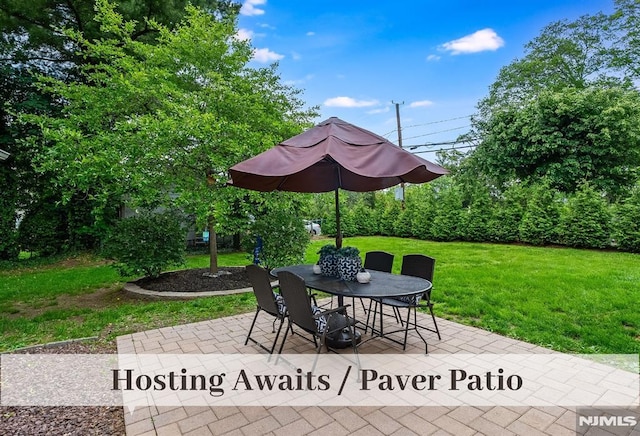640 E Glen Ave, Ridgewood, NJ 07450 - view of patio featuring outdoor dining area
