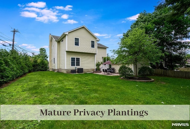 640 E Glen Ave, Ridgewood, NJ 07450 - back of house with a patio area and central AC