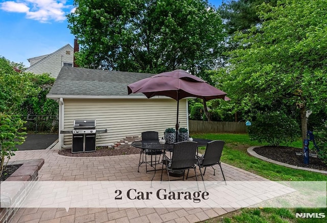 640 E Glen Ave, Ridgewood, NJ 07450 - view of patio featuring area for grilling and outdoor dining space