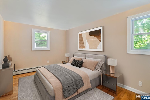 546 Atlas Rd, Roxbury Township, NJ 07850 - bedroom with wood finished floors and baseboards